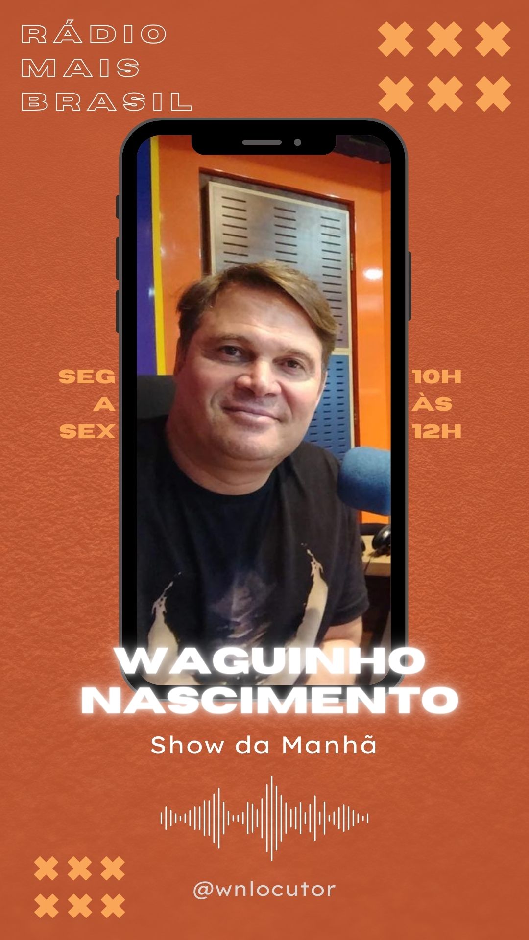 Waguinho Nascimento Radialista Mais Brasil